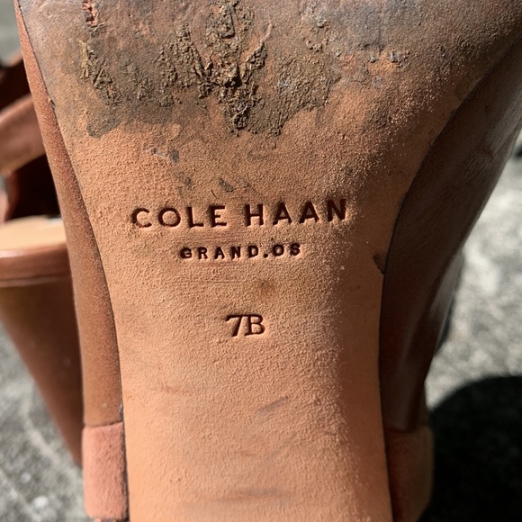Cole Haan Jena Leather Slingback Bootie - Picture 5 of 7